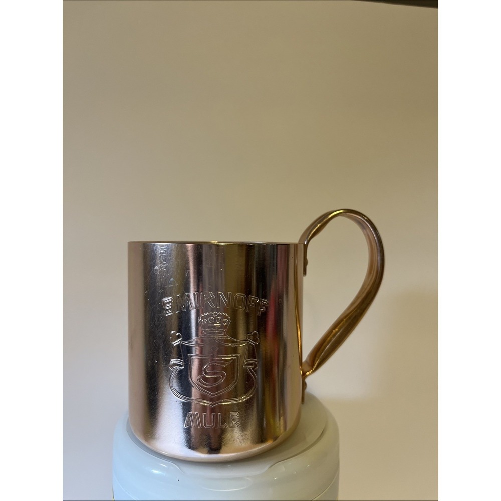 Smirnoff Vodka Mule Copper Metal Mug